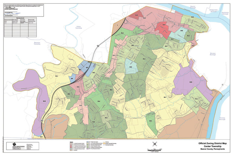 shelby township zoning map