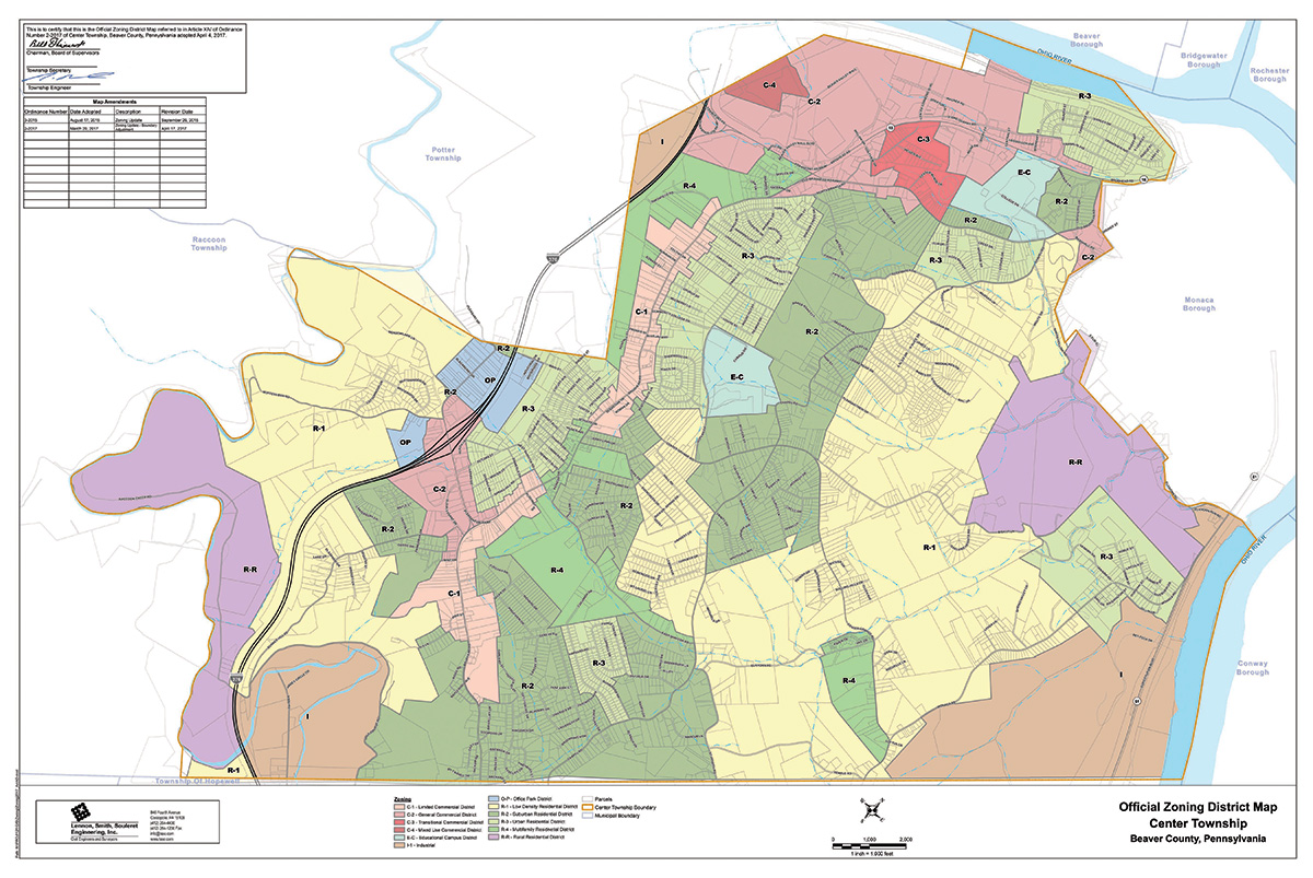 Center Township, Pennsylvania > Official Center Township Zoning